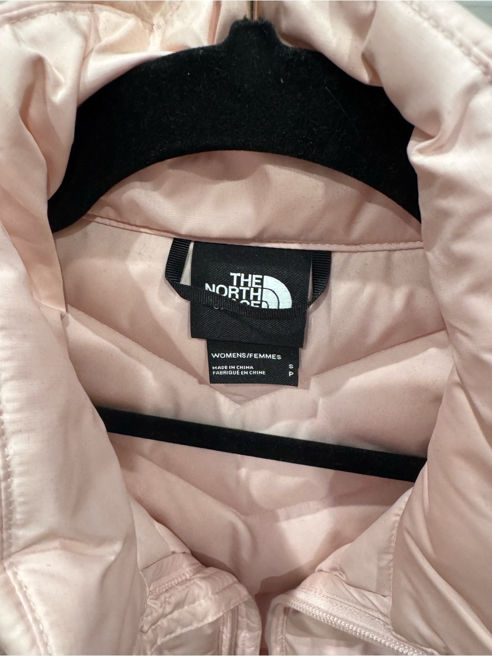 The North Face Light Pink Quilted Insulated Vest - Picture 2 of 4